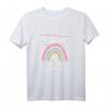 Ich werde Große Schwester 2024 Regenbogen Babyfeier T-Shirt – Perfekte Ankündigung für die Schwangerschaft & Baby Shower Geschenk