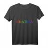 Hip Hop Bratina Russia Schwester T-Shirt - Buntes Festival Outfit für Bratans & Freunde, Geschenkidee für den Club oder das nächste Event
