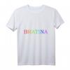 Hip Hop Bratina Russia Schwester T-Shirt - Buntes Festival Outfit für Bratans & Freunde, Geschenkidee für den Club oder das nächste Event