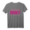 Security der Braut Junggesellinnenabschied Frauen T-Shirt – Perfekt für Party, Geburtstag & besondere Anlässe
