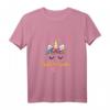 Große Schwester 2021 Einhorn Süß Geschenk - T-Shirt zur Schwangerschaftsverkündung, Babyparty & Baby-Shower für Tochter, Nichte & Enkelin