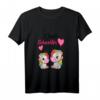 Kinder Große Schwester 2024 Einhorn Geschwister Geschenk T-Shirt – Wundervolles T-Shirt für werdende große Schwester mit Herz-Design