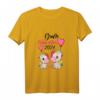 Kinder Große Schwester 2024 Einhorn Geschwister Geschenk T-Shirt – Wundervolles T-Shirt für werdende große Schwester mit Herz-Design