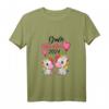 Kinder Große Schwester 2024 Einhorn Geschwister Geschenk T-Shirt – Wundervolles T-Shirt für werdende große Schwester mit Herz-Design