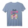 Kinder Große Schwester 2024 Einhorn Geschwister Geschenk T-Shirt – Wundervolles T-Shirt für werdende große Schwester mit Herz-Design
