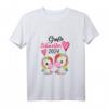 Kinder Große Schwester 2024 Einhorn Geschwister Geschenk T-Shirt – Wundervolles T-Shirt für werdende große Schwester mit Herz-Design