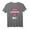 Beste Alexandra der Welt T-Shirt – Perfektes Geschenk für deine Freundin, Schwester oder Tante namens Alexandra