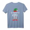 Schwester Elfe Familienoutfit Partnerlook Weihnachten - Lustiges Elf Kostüm für die ganze Familie als Geschenkidee