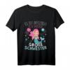 Kinder Große Schwester Meerjungfrau T-Shirt - Süßes Outfit für Mädchen, die sich auf den Nachwuchs freuen