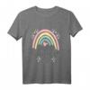 Große Schwester 2024 Regenbogen Baby Verkündung Mädchen T-Shirt – Originelles Geschenk zur Geburt & Babyankündigung bei Großeltern