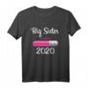 Kinder Big Sister 2020 Loading Große Schwester T-Shirt - Perfektes Geschenk für werdende große Schwestern im Jahr 2020
