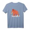 Lustiges Mammut Shirt Geschenk für Urzeit Fans - Dino Dinosaurier T-Shirt für Kinder, Geburtstag & Weihnachten