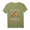 Ich Werde Große Schwester Pferde T-Shirt - Süßes Ankündigungsgeschenk für die werdende große Schwester mit Pony-Design