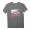 Mädchen Es Ist Offiziell Ich Bin Grosse Schwester T-Shirt – Lustiges Geschwister-Outfit für Mädchenfans und Familiengeschenke