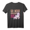 Kinder Einhorn Mädchen T-Shirt 2021 – Ich werde Große Schwester Geschenk für Schwangerschaftsverkündung, Babyparty & Baby-Shower