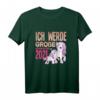 Kinder Einhorn Mädchen T-Shirt 2021 – Ich werde Große Schwester Geschenk für Schwangerschaftsverkündung, Babyparty & Baby-Shower