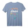 Jana Geburtstag Schwester T-Shirt mit Schmetterling und Pusteblume - Personalisierte Namensgeschenkidee