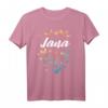 Jana Geburtstag Schwester T-Shirt mit Schmetterling und Pusteblume - Personalisierte Namensgeschenkidee
