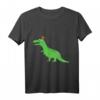 Hässliches Dinosaurier Handgezeichnetes T-Shirt - Lustiges Dino-Shirt für Kinder, Geburtstags- und Weihnachtsgeschenk für Dino-Fans