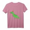 Hässliches Dinosaurier Handgezeichnetes T-Shirt - Lustiges Dino-Shirt für Kinder, Geburtstags- und Weihnachtsgeschenk für Dino-Fans