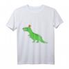 Hässliches Dinosaurier Handgezeichnetes T-Shirt - Lustiges Dino-Shirt für Kinder, Geburtstags- und Weihnachtsgeschenk für Dino-Fans