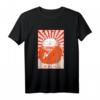 Maneki Winke Katze T-Shirt - Lustiges Anime Kawaii Design für Katzen- und Japanfans, Retro Vintage Geschenk für Anime Liebhaber