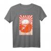 Maneki Winke Katze T-Shirt - Lustiges Anime Kawaii Design für Katzen- und Japanfans, Retro Vintage Geschenk für Anime Liebhaber