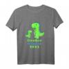 Kinder T-Shirt zur Schwangerschaftsankündigung - Ich werde 40, Dino Motiv für den großen Bruder 2023, lustiges Geschwister-Outfit für Jungen