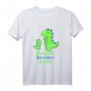 Kinder T-Shirt zur Schwangerschaftsankündigung - Ich werde 40, Dino Motiv für den großen Bruder 2023, lustiges Geschwister-Outfit für Jungen
