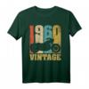 64. Geburtstag Papa Opa Motorrad Biker Geschenk Vintage 1960 T-Shirt – Retro Geschenkidee für Motorradliebhaber zum Geburtstag, Vatertag & Weihnachten