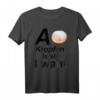 A Kropfen is all I want - Lustiges Krapfen Fasching T-Shirt für Donut- und Krapfen-Liebhaber, perfekt als Geschenk für Fasching, Geburtstag oder Weihnachten