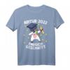 Lustiges Endlich Geschafft Abi 2022 T-Shirt mit Einhorn Motiv – Perfektes Geschenk für Abschlussfeier, Abiturienten & Absolventen