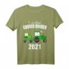 Kinder Großer Bruder 2021 Jungen T-Shirt mit Traktor - Perfektes Geschenk für den großen Bruder bei Familienzuwachs