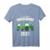 Kinder Großer Bruder 2021 Jungen T-Shirt mit Traktor - Perfektes Geschenk für den großen Bruder bei Familienzuwachs