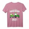 Kinder Großer Bruder 2021 Jungen T-Shirt mit Traktor - Perfektes Geschenk für den großen Bruder bei Familienzuwachs