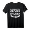 Ich Werde Ein Großer Bruder 2019 T-Shirt – Perfektes Geschenk zur Babyankündigung für Jungen und Geschwisterkinder
