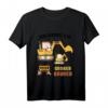 Ich Werde Große Bruder 2022 Bagger T-Shirt – Perfektes Geschenk zur Babyankündigung & Babyparty für den großen Bruder
