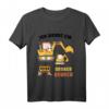 Ich Werde Große Bruder 2022 Bagger T-Shirt – Perfektes Geschenk zur Babyankündigung & Babyparty für den großen Bruder