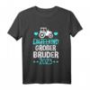 Kinder HapDog T-Shirt mit Traktor - Süßes Motiv für kleine Jungs, die bald Geschwister bekommen