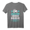 Kinder HapDog T-Shirt mit Traktor - Süßes Motiv für kleine Jungs, die bald Geschwister bekommen