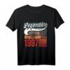 27. Geburtstag Mann T-Shirt - Legendär seit Mai 1997 Lustiges Geschenk für Männer, Brüder & Geburtstagsdeko
