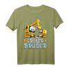 Bagger Großer Bruder 2024 Baustellen Brüder Baufahrzeuge T-Shirt – Perfektes Geschenk zur Geburt, Geschwisterankündigung & Zwillinge