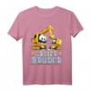 Bagger Großer Bruder 2024 Baustellen Brüder Baufahrzeuge T-Shirt – Perfektes Geschenk zur Geburt, Geschwisterankündigung & Zwillinge