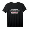 Ich habe meine Geduld testen lassen - Lustiges Ironie T-Shirt mit Spruch für Freunde & Familie als Geschenk