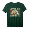 Level 30 Complete T-Shirt – Lustiges Vintage Geburtstagsgeschenk für Männer und Frauen zum 30. Geburtstag, Gamer & Zocker Geschenkidee
