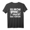 Handwerker Geschenk Maler Silikon Shirt Installateur Spruch T-Shirt - Lustiges Arbeits-T-Shirt für Maler, Installateure, Zimmerer & Fliesenleger