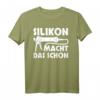 Handwerker Geschenk Maler Silikon Shirt Installateur Spruch T-Shirt - Lustiges Arbeits-T-Shirt für Maler, Installateure, Zimmerer & Fliesenleger