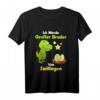 Ich werde großer Bruder von Zwillingen Dinosaurier T-Shirt – Perfekt zum Baby Shower & Schwangerschaft ankündigen für Jungen