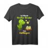 Ich werde großer Bruder von Zwillingen Dinosaurier T-Shirt – Perfekt zum Baby Shower & Schwangerschaft ankündigen für Jungen