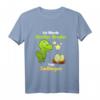 Ich werde großer Bruder von Zwillingen Dinosaurier T-Shirt – Perfekt zum Baby Shower & Schwangerschaft ankündigen für Jungen